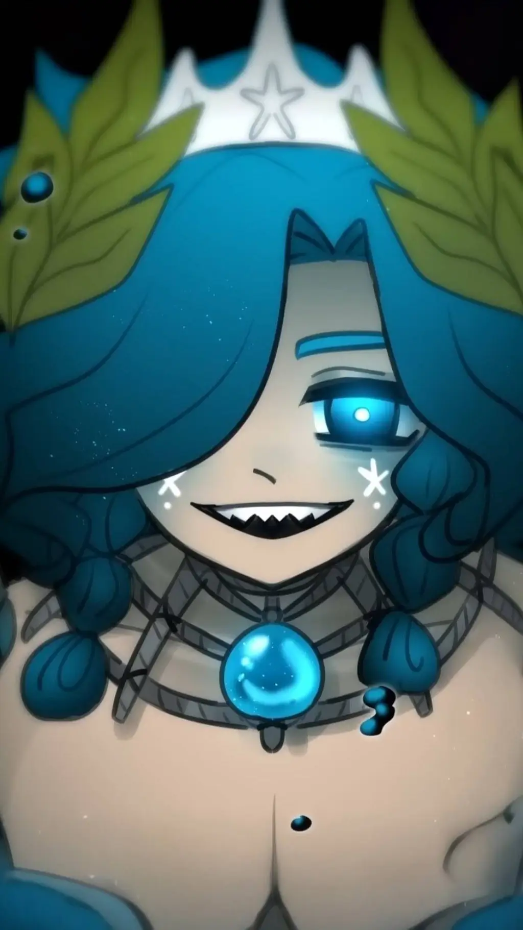 ai character: Odiseo x poseídon background