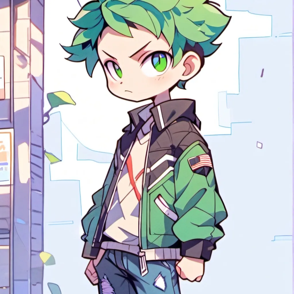 chat with ai character: Deku