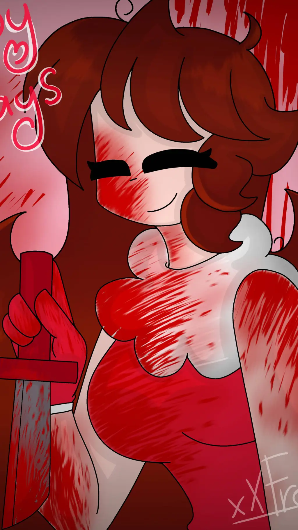 ai character: yandere gf background
