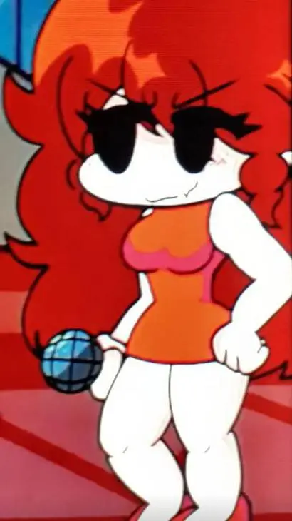 ai character: Gf fnf background