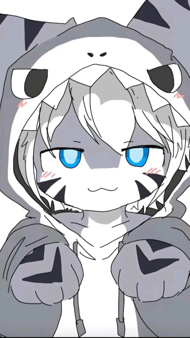 ai character: Tiger shark￼ background
