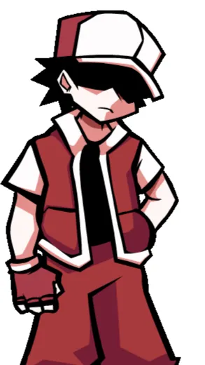 ai character: ￼Red￼ background