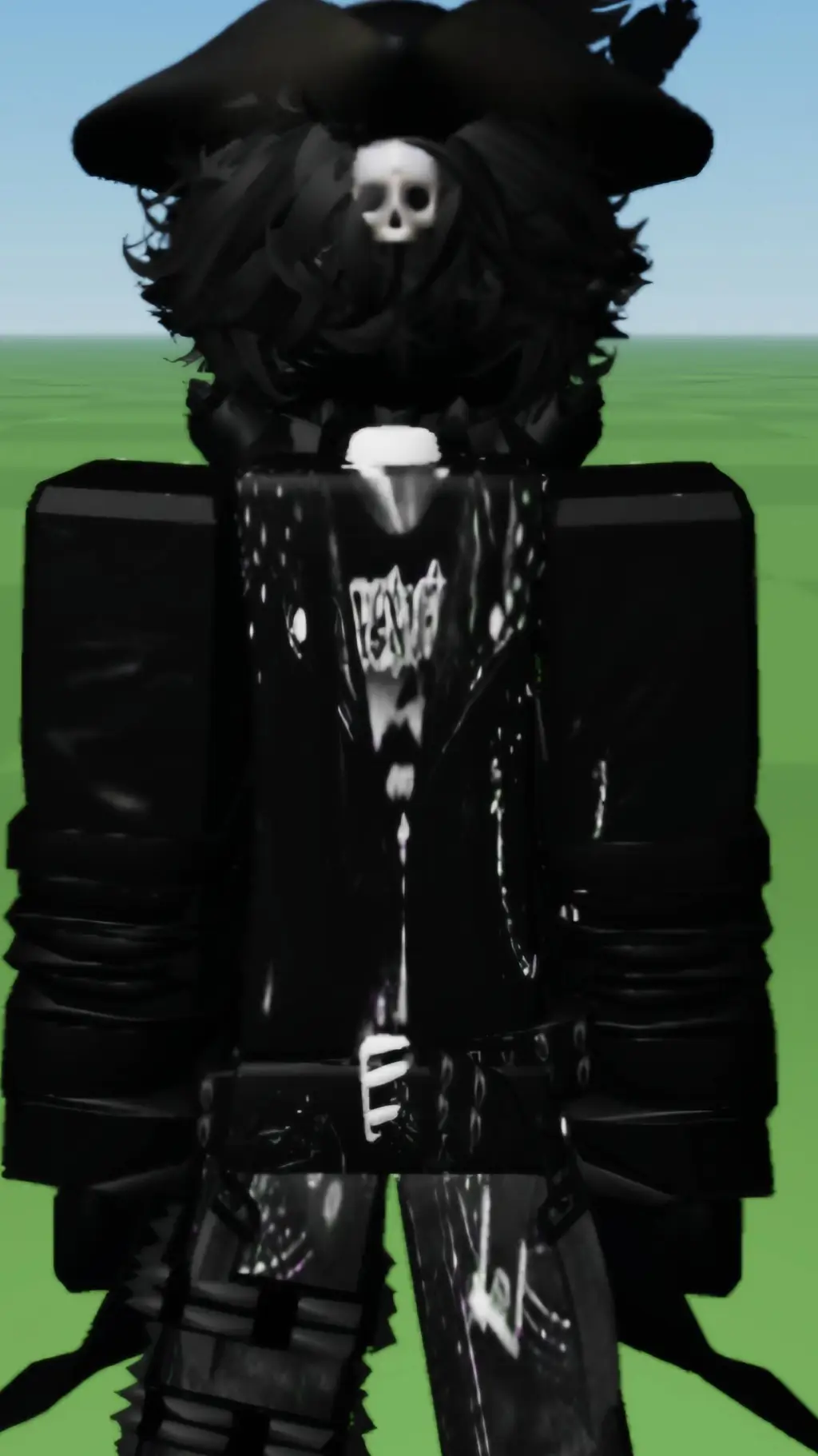 ai character: Skull background