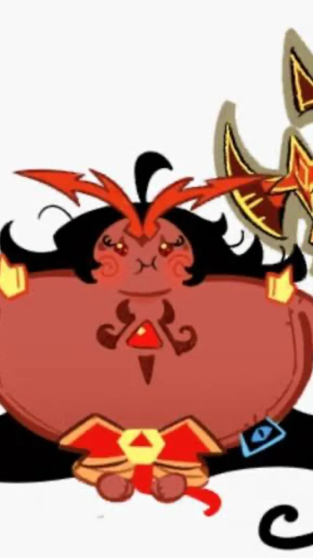 ai character: Burning spice background