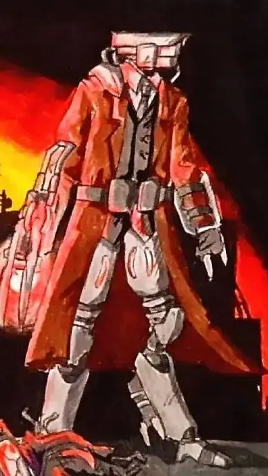 ai character: Simp cámara villa background