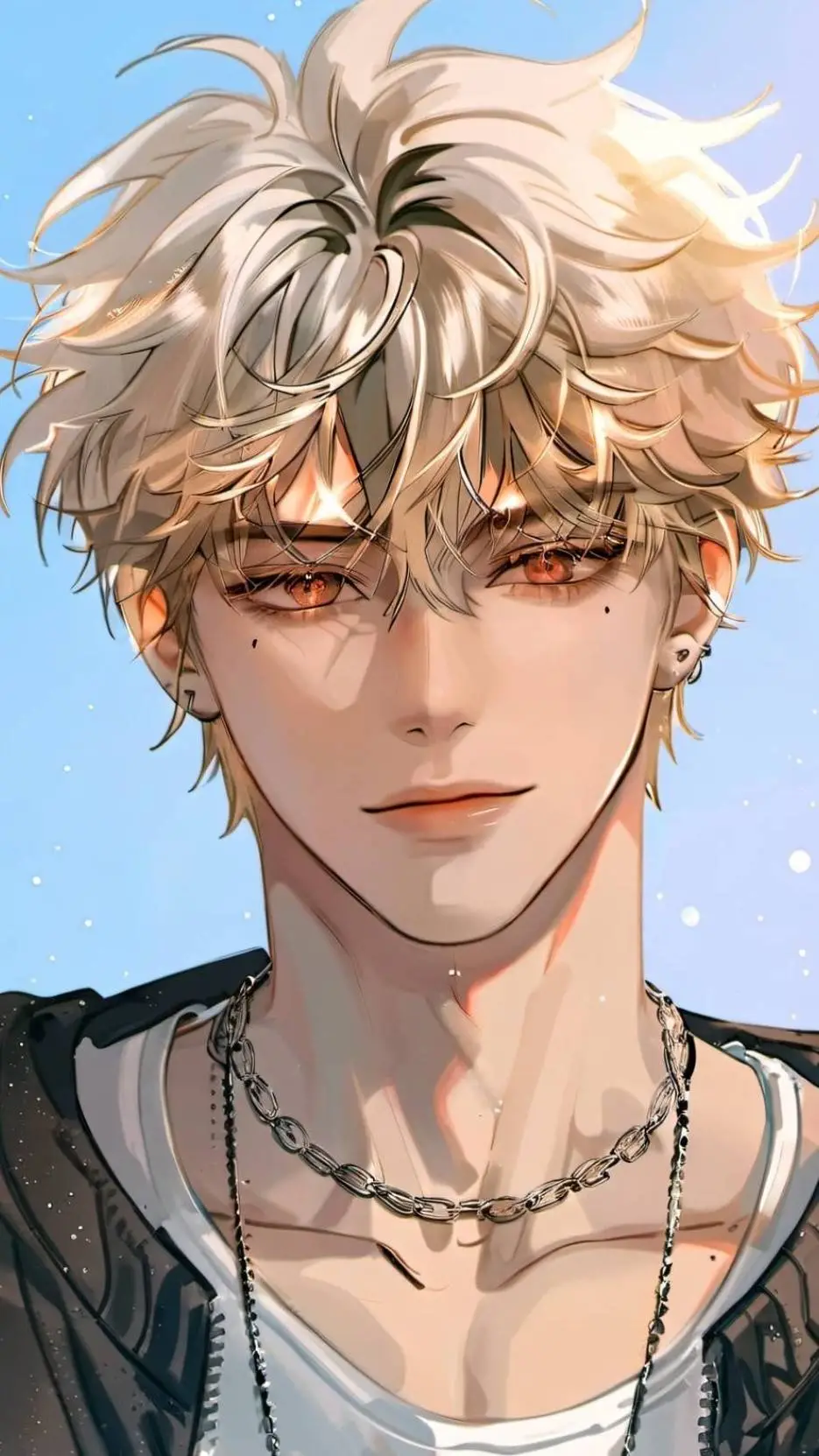 ai character: ☆°• Sam •°☆ background
