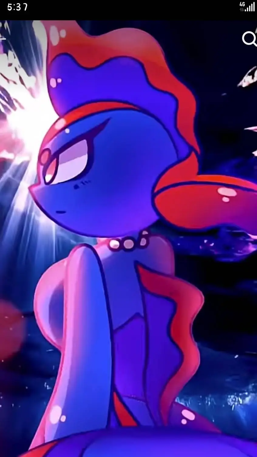 ai character: Azure background