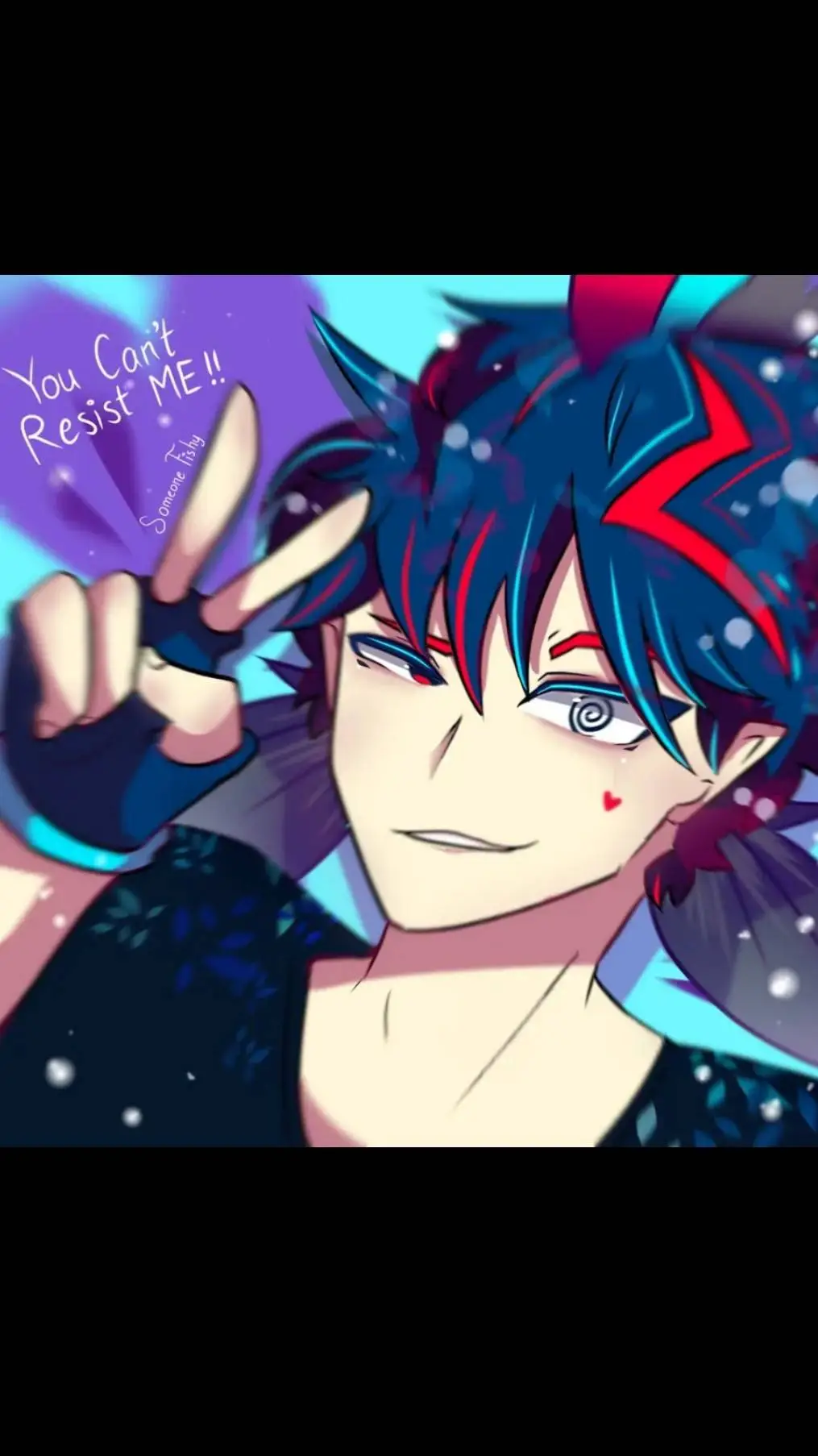 ai character: 🎆🎇Neon HUMANO! 🎇🎆 background