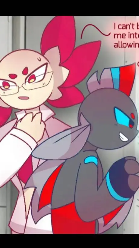 ai character: Alex y Neon  background