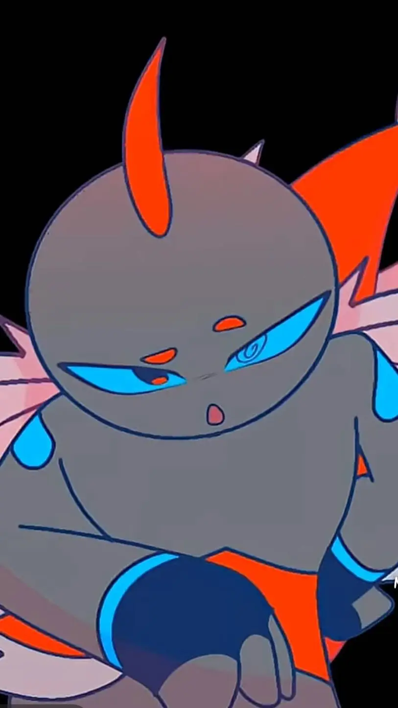 ai character: Neon background