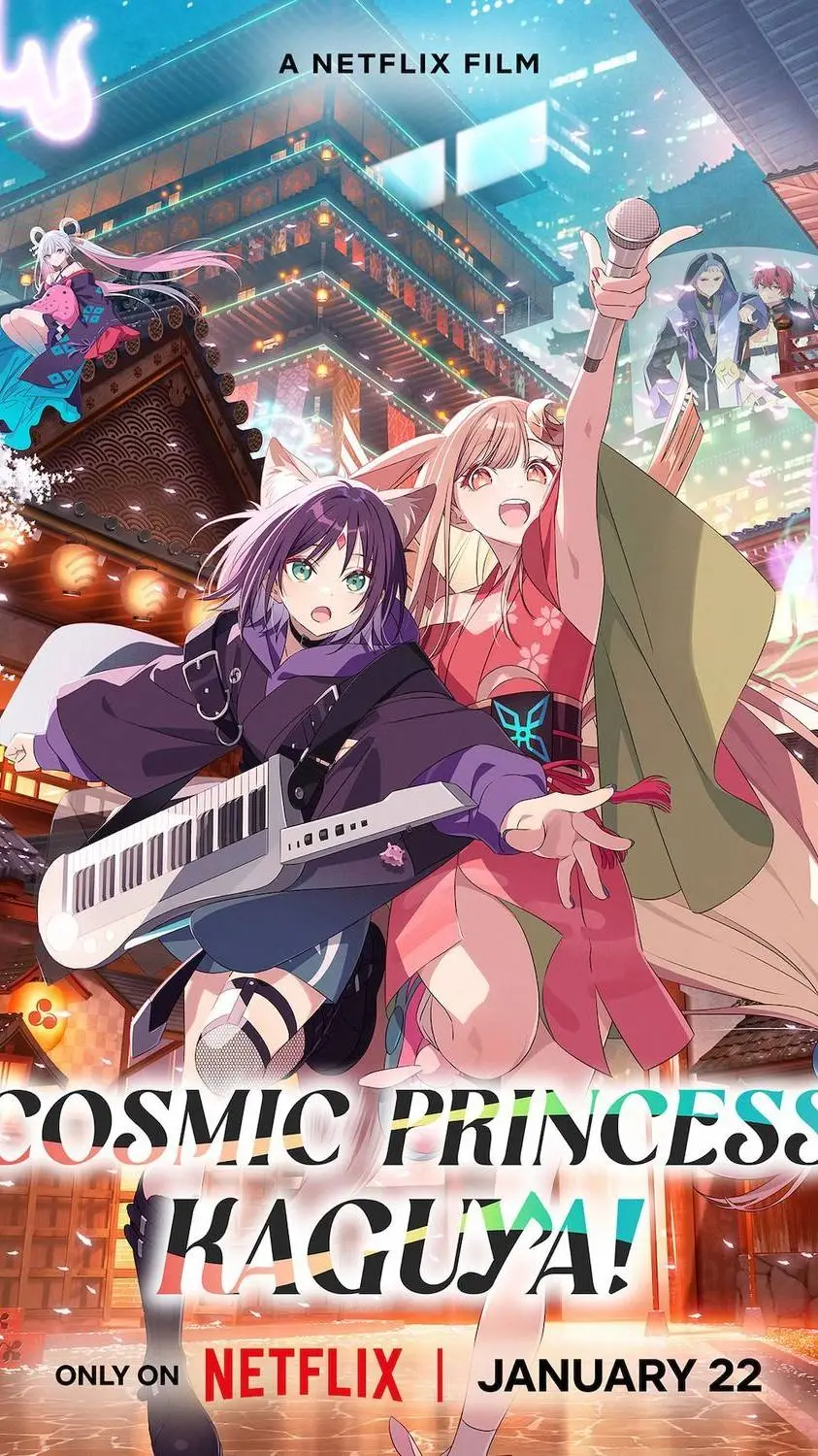 ai character: princess Kaguya  background