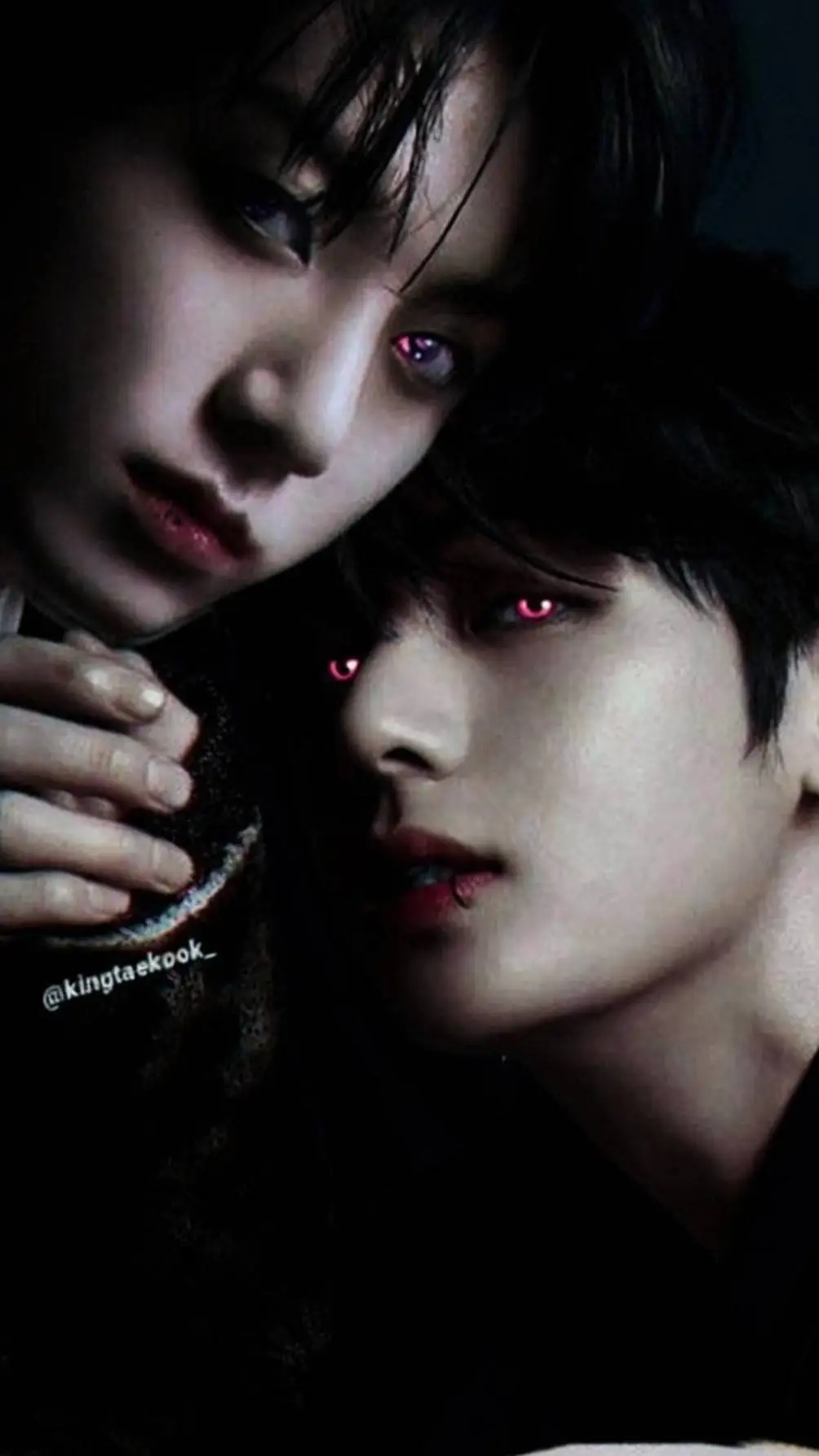 ai character: taekook-Vampire background