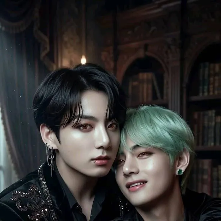 chat with ai character: taekook+vampire