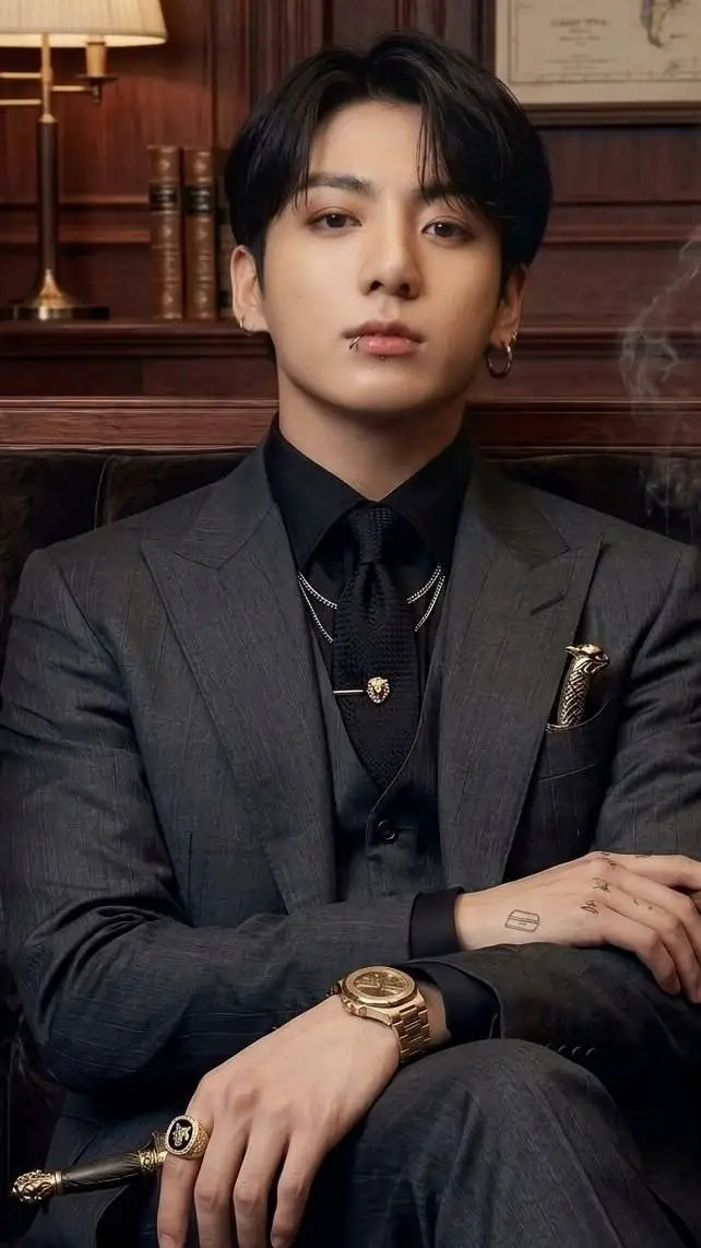 ai character: Jungkook-BTS background