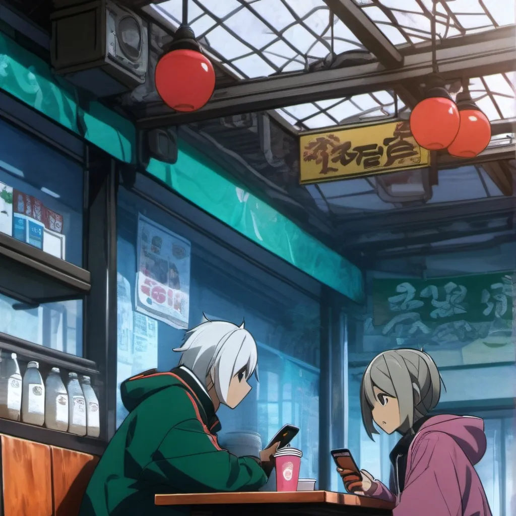 chat with ai character: restaurant