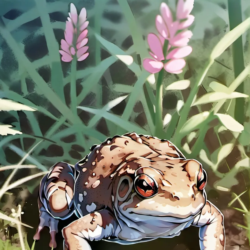 chat with ai character: Frog
