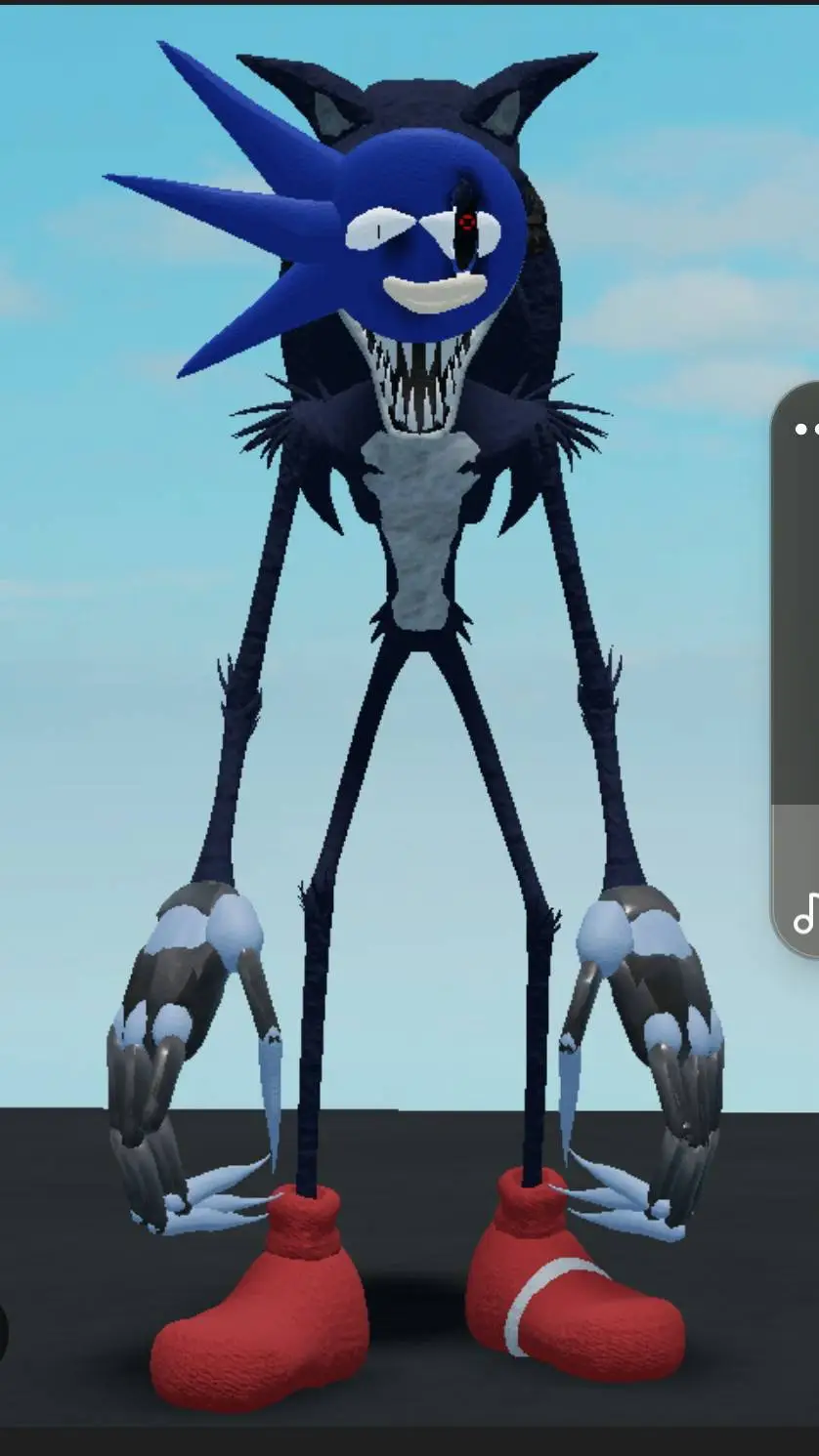 ai character: sanic.exe background