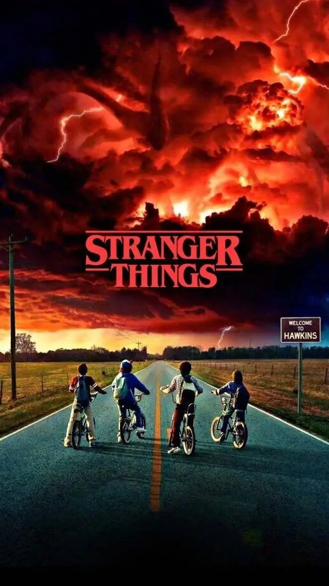 ai character: Stranger things  background