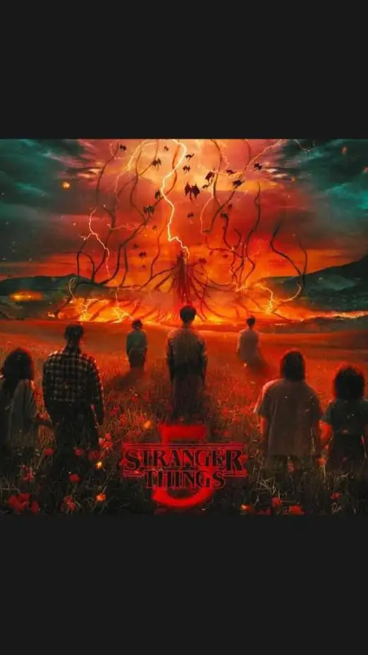 ai character: Stranger Things  background