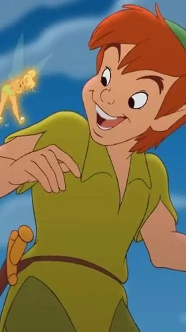 ai character: Peter pan  background
