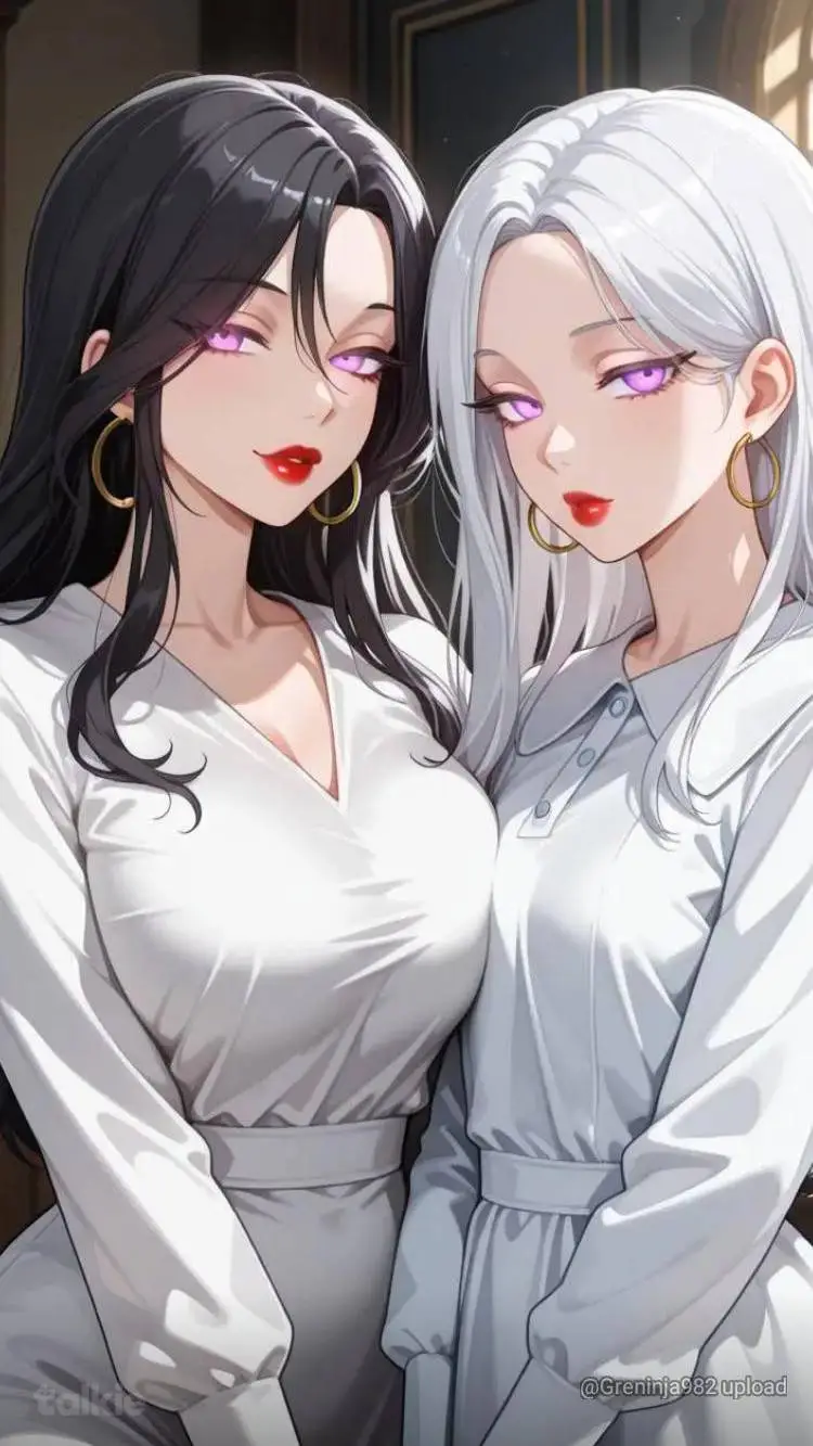 ai character: Anna & Anne  background