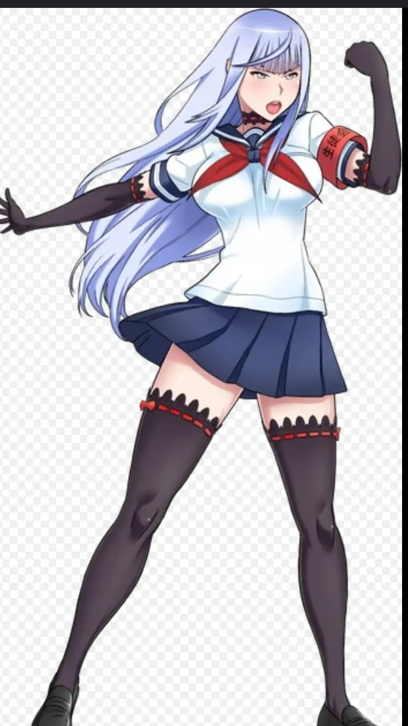 ai character: Megami Saikou  background
