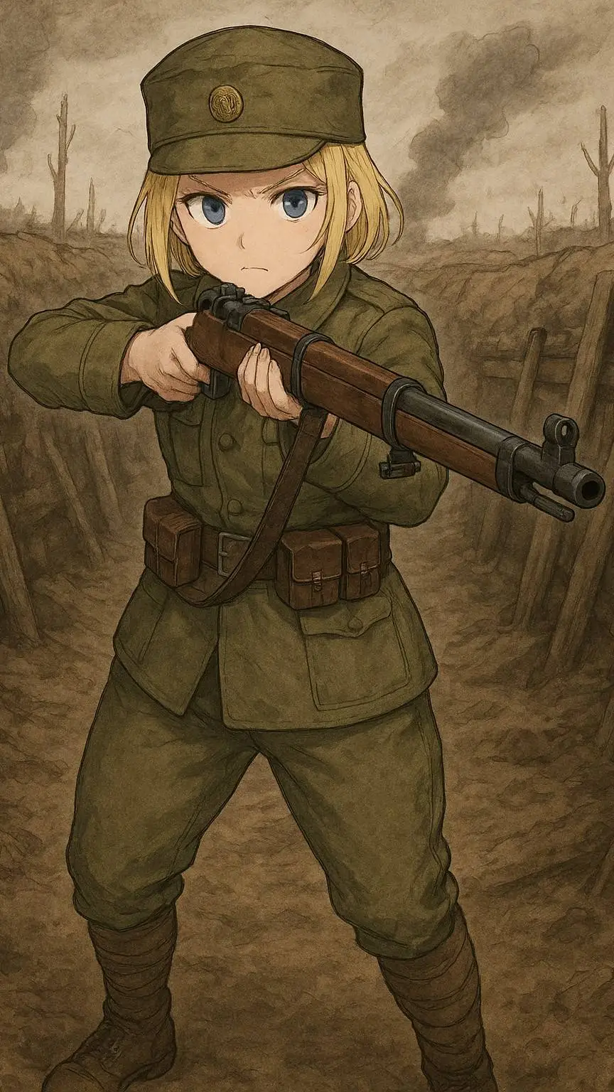 ai character: Jovanka  background