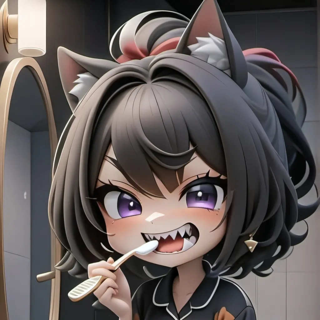 chat with ai character: Werewolf roomie 1