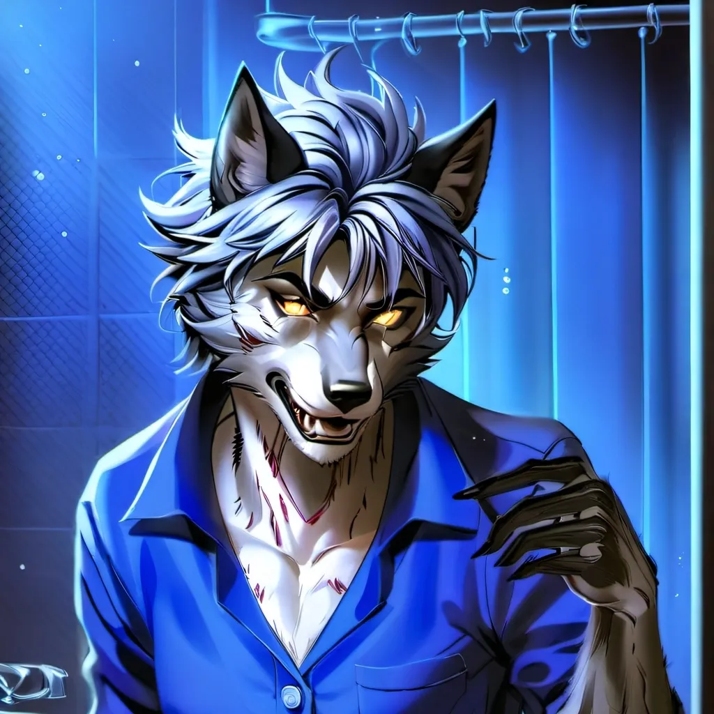 chat with ai character: Werewolf friend 1