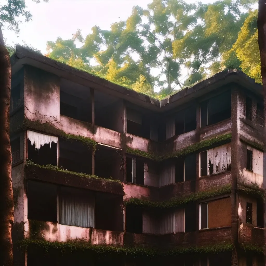 chat with ai character: Abandoned Hotel