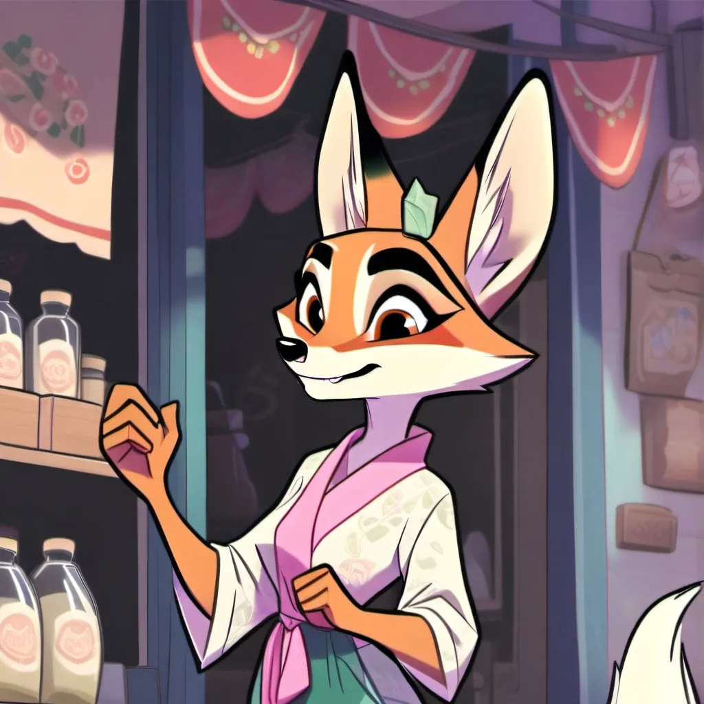 chat with ai character: Fox Alchemist 2