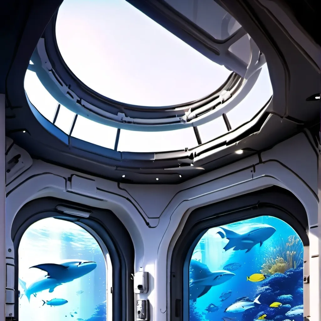 chat with ai character: Underwater Base