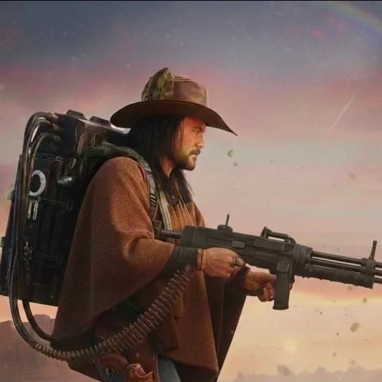 chat with ai character: Cyborg Cowboy 1