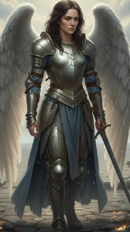 ai character: Angel 1 background