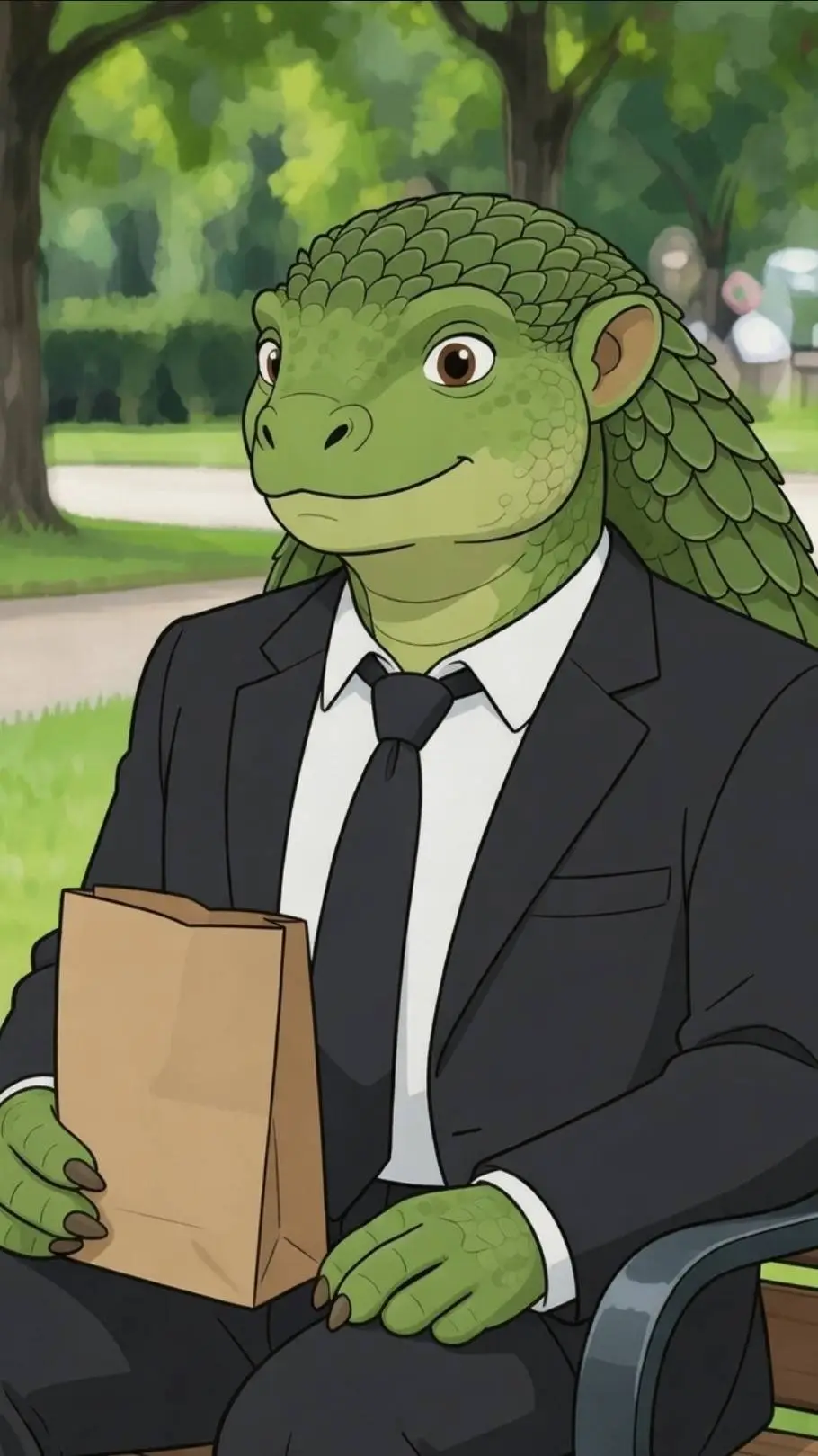 ai character: Krev male 1 background