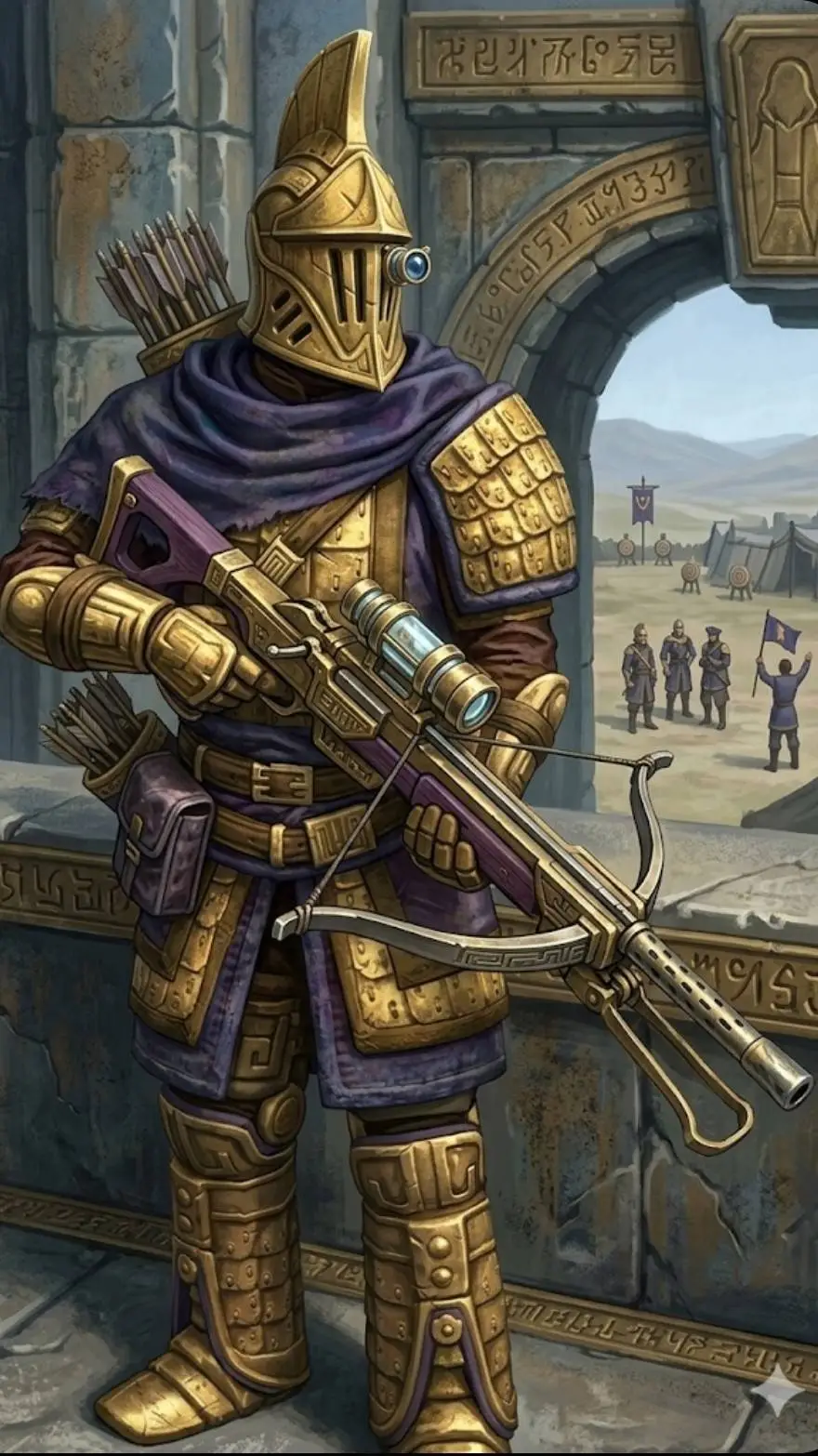 ai character: Dwemer sniper background