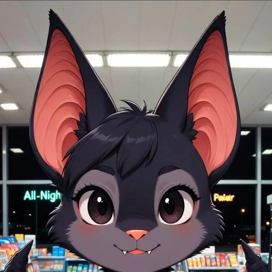 chat with ai character: Batty Nightshift