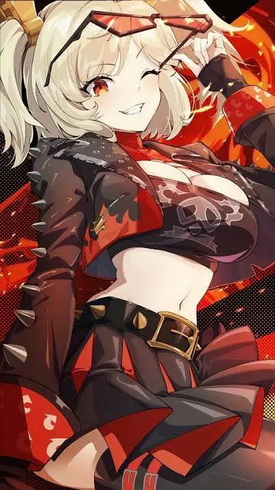 ai character: Burnice White  background