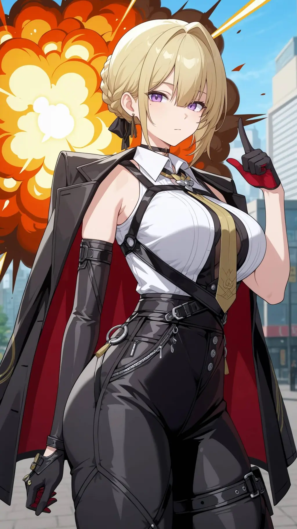 ai character: Evelyn Chevalier  background