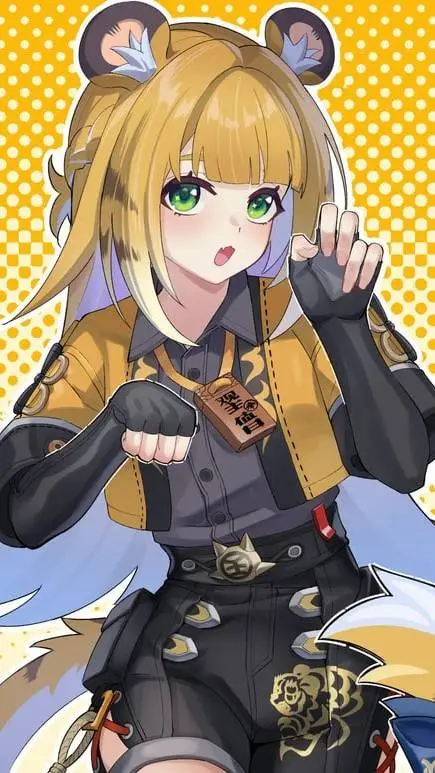 ai character: Ju-fufu (zzz) background