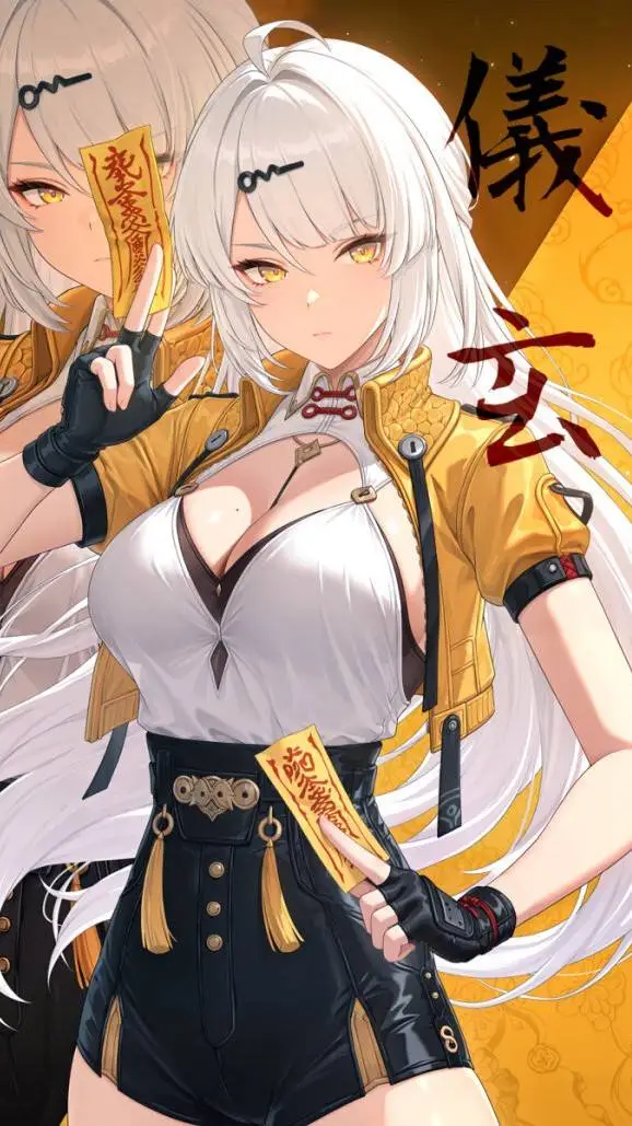 ai character: Yi Xuan (zzz)  background