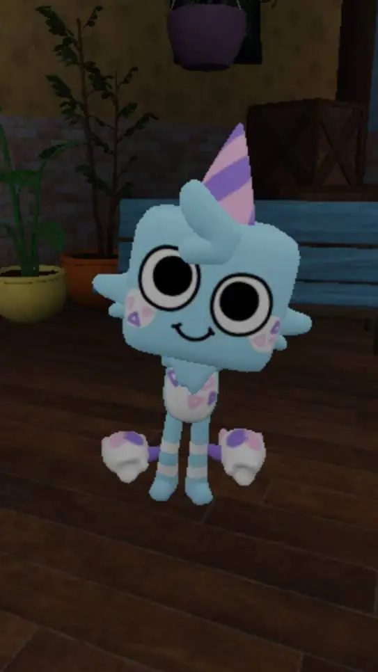 ai character: Party goob background