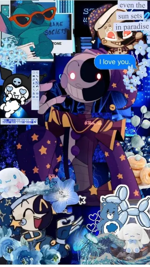 ai character: 🌙moon🌙 background
