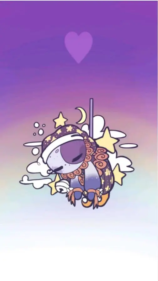 ai character: 🌙 moondrop🌙 background