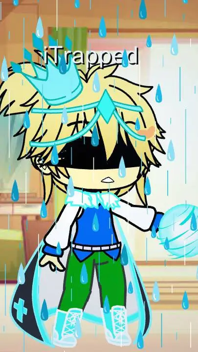 ai character: ❄️iTrapped🩵 background