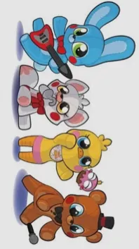 ai character: Fnaf background