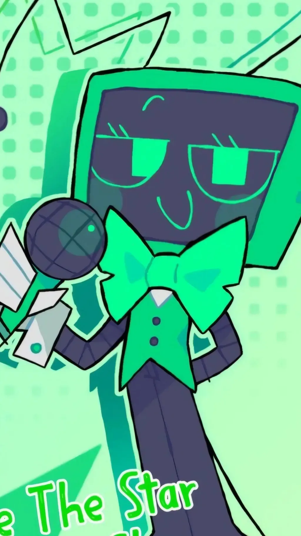 ai character: Vee background