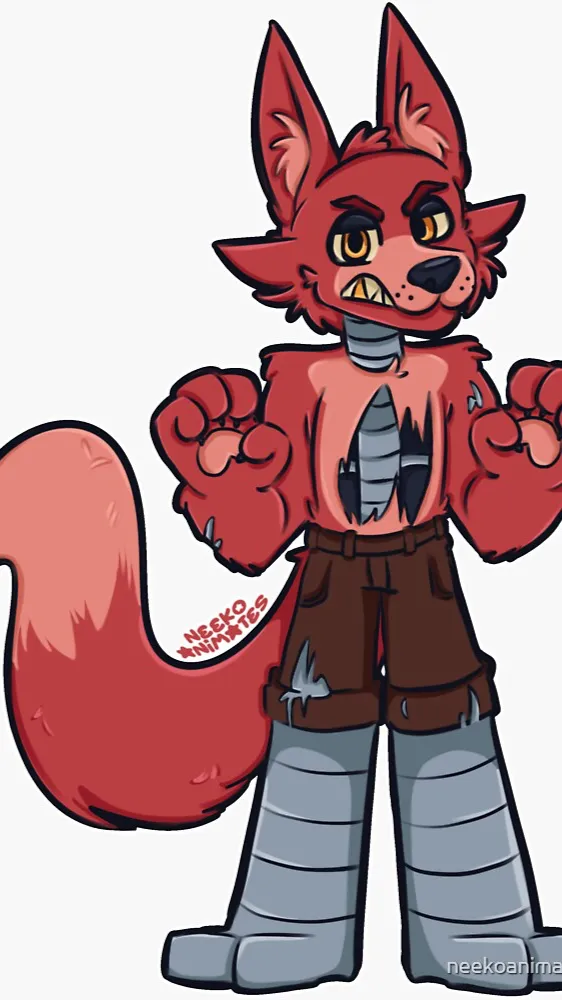 ai character: Foxy background