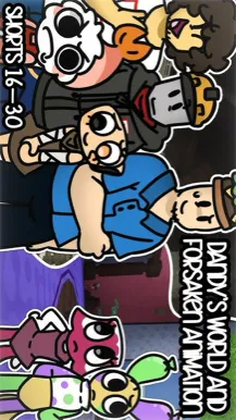 ai character: Dw x forsaken background