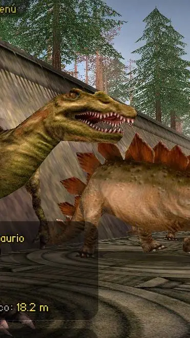 ai character: espinosaurios background